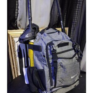 Baseball Bat Bag Backpack T-Ball & Softball Equipment & Gear for Youth and Adult